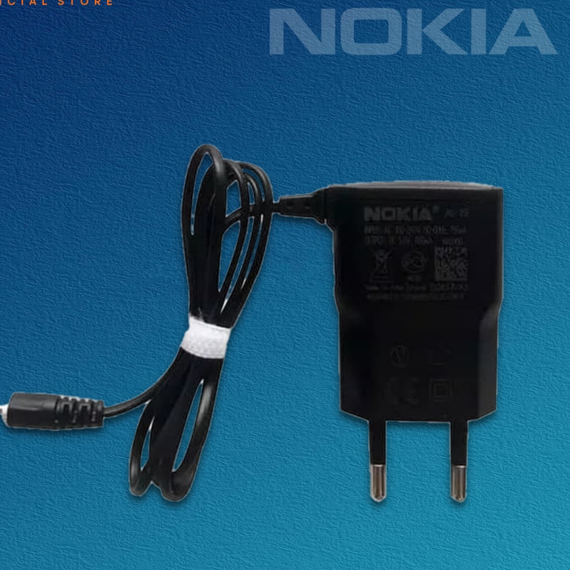 Charger Cas Nokia Kecil Jadul AC-15E-AC-3E Segel BT Original