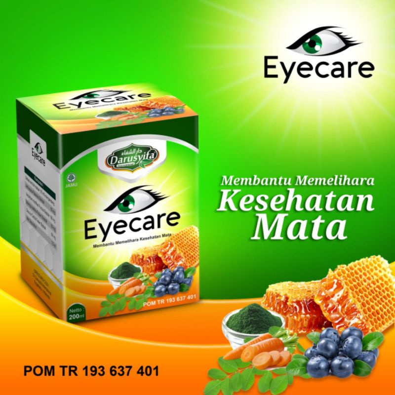 Madu Eye Care Darusyifa Herbal Kesehatan Mata Obat Mata Minus Katarak