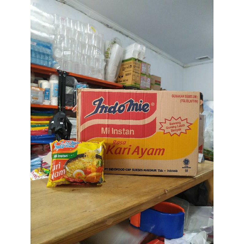 

Indomie rasa Kari Ayam 1dus isi 40pcs