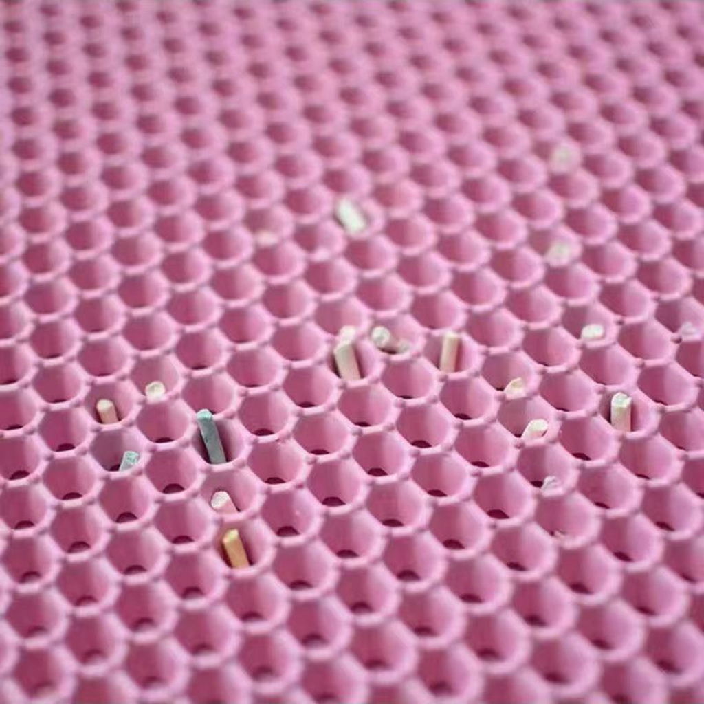 Focat Keset Pasir Kucing S40x50 M45x60 L55x75  Pet Litter Mat Foldable Double Layer EVC