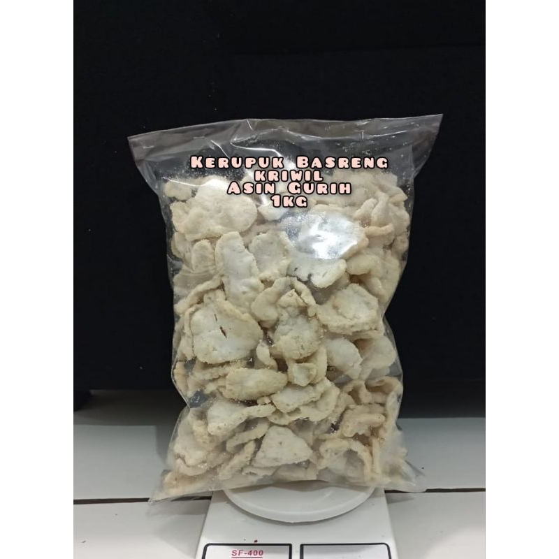 

kerupuk basreng rasa original kemasan 1kg