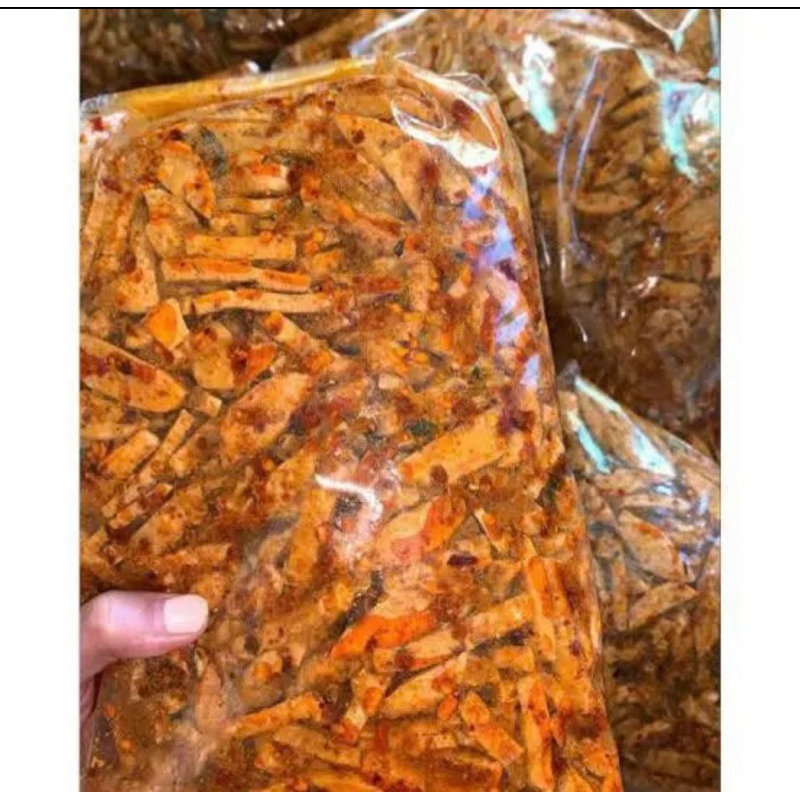 

Basreng pedas daun jeruk 1Kg
