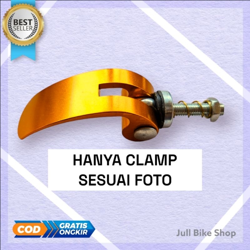 Baut pengunci lipatan sepeda lipat clamp frame kunci tengah qr universal as quick release