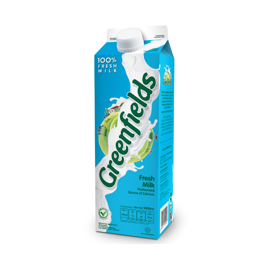 

Greenfields Fresh Milk 1L Gosend Grab Only
