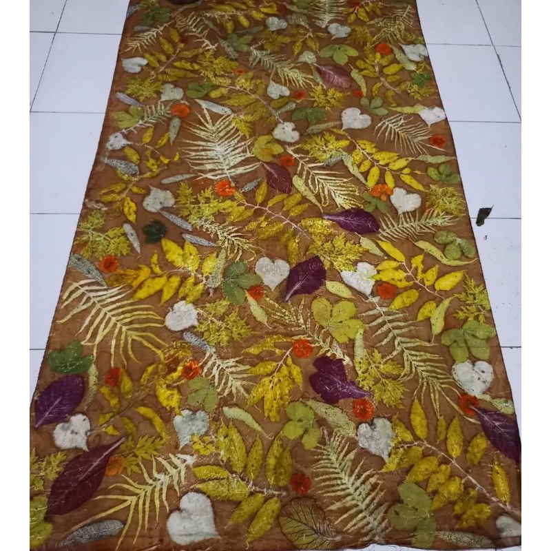 Kain Batik ecoprint Katun