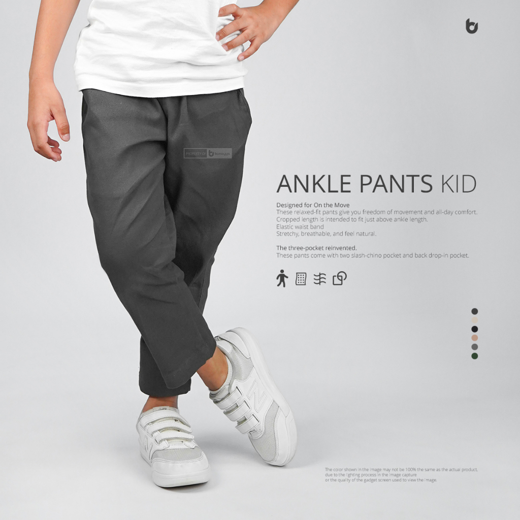 Ankle Pants Kids | Celana Anak | Celana Anak Laki-Laki | Sirwal Anak | Sirwal Kids | Celana Sirwal A