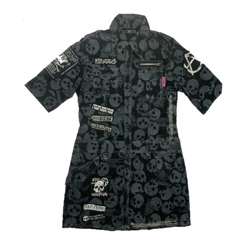 grunge Mad Punks top shirt coat authentic seditionaries goth emo rare item