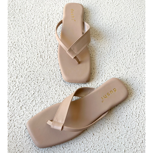 DUSHI Poppy Flat - Sandal tali teplek flat wanita