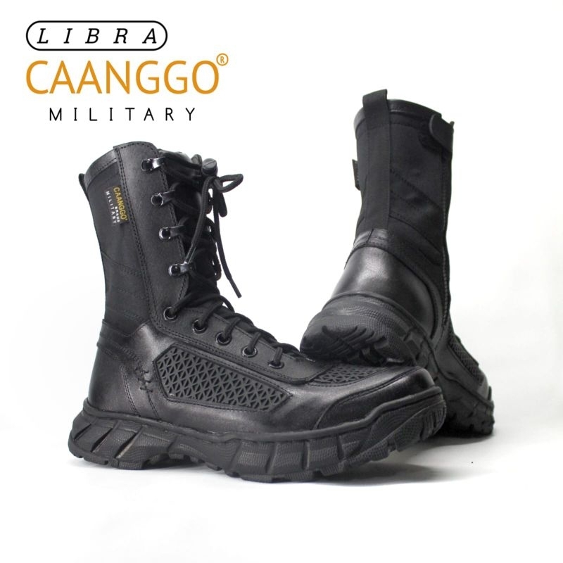 Caanggo - Sepatu pdl jatah tni design libra bahan kulit sapi asli