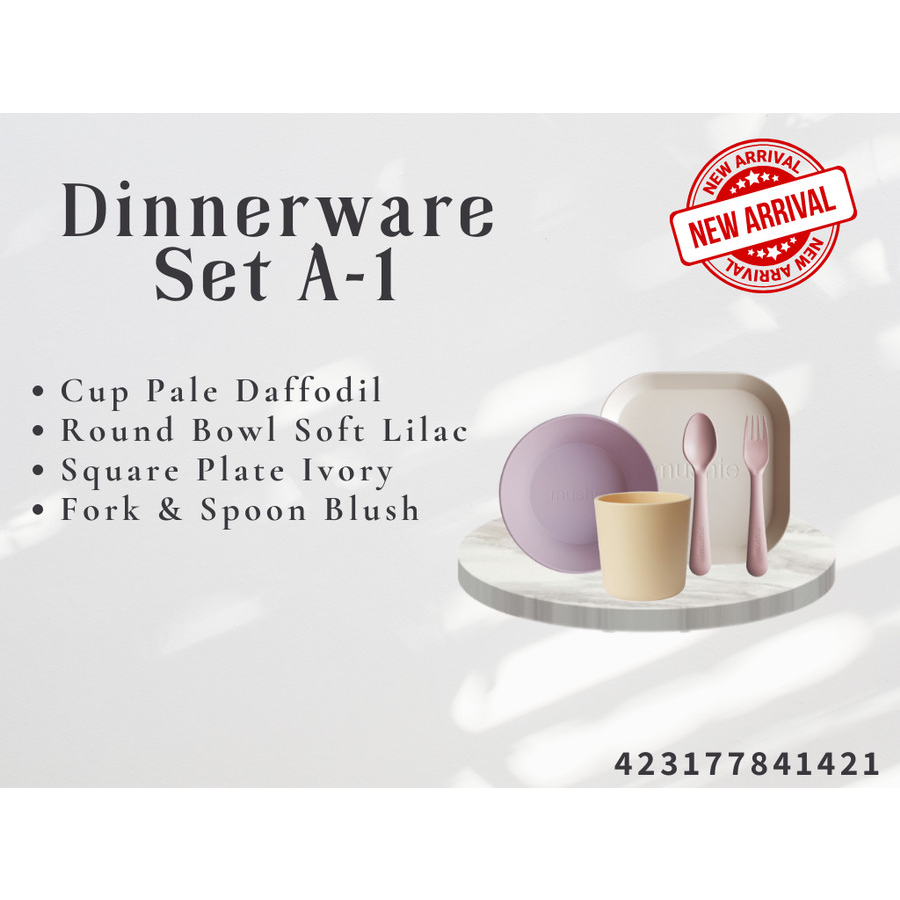 Mushie Dinnerware Set  Perlengkapan makan anak / Dinner Set