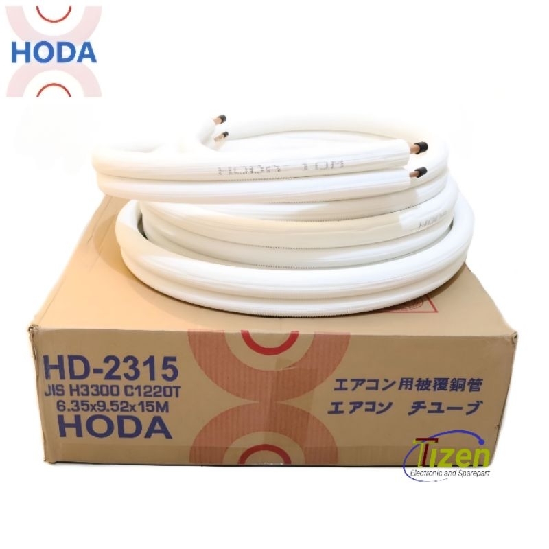 Pipa AC R32 R410 1/2 PK - 1 PK HODA 1/4 + 3/8 Meteran
