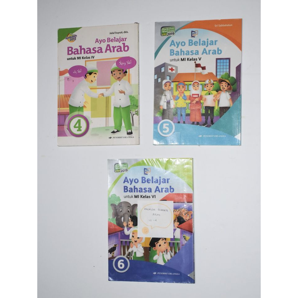 

Buku Ayo Belajar Bahasa Arab untuk MI, Kelas 4, 5, 6