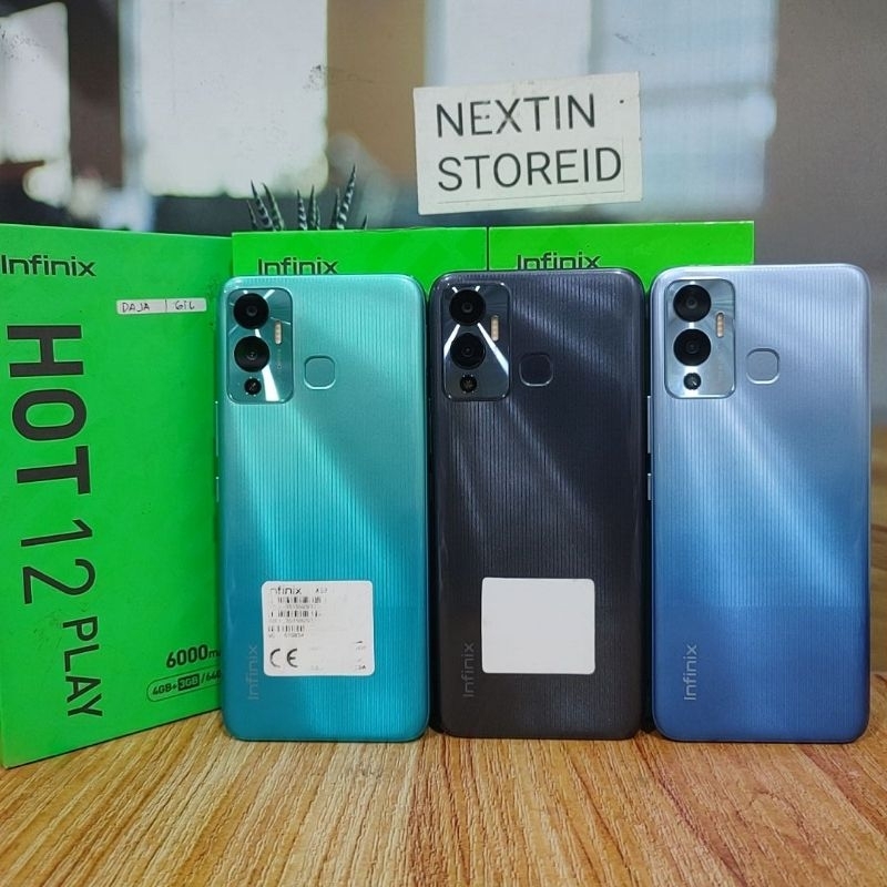 INFINIX HOT 12 PLAY 4/128 4/64 SECOND FULLSET