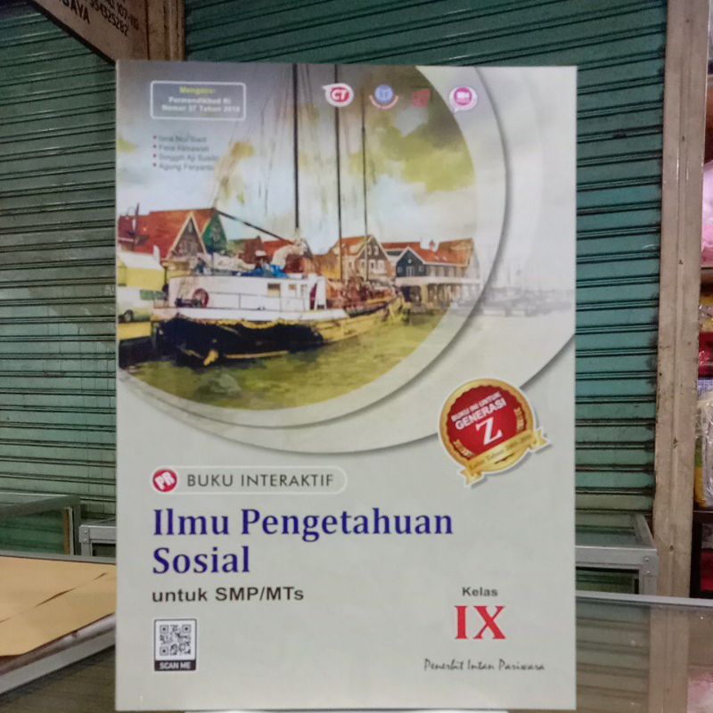 Buku LKS PR Interaktif IPS Kelas IX,9  SMP/MTs Intan Pariwara K 13 Edisi Revisi 2022