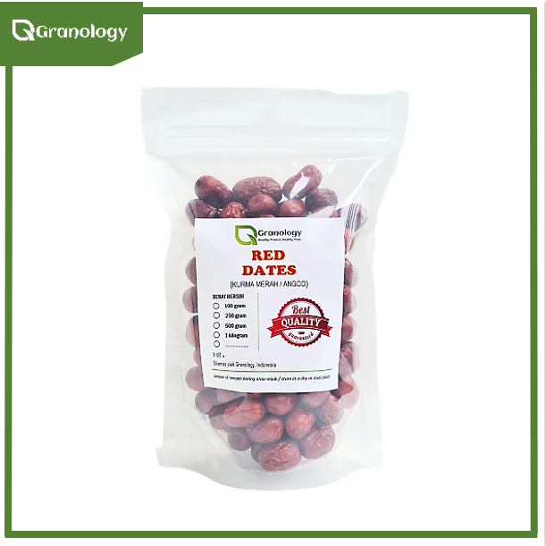 Kurma Merah / Red Dates / Angco (500 gram) by Granology