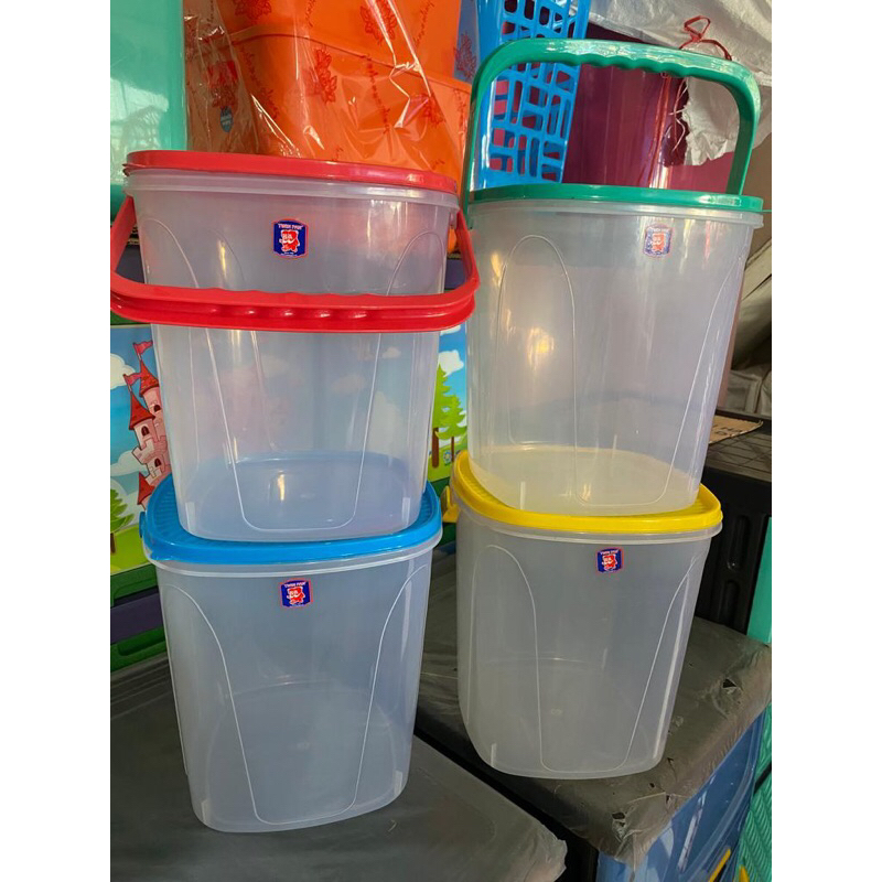 READY STOCK ✅ Twin Pan Toples Segi Empat + Gagang 5-10 Liter