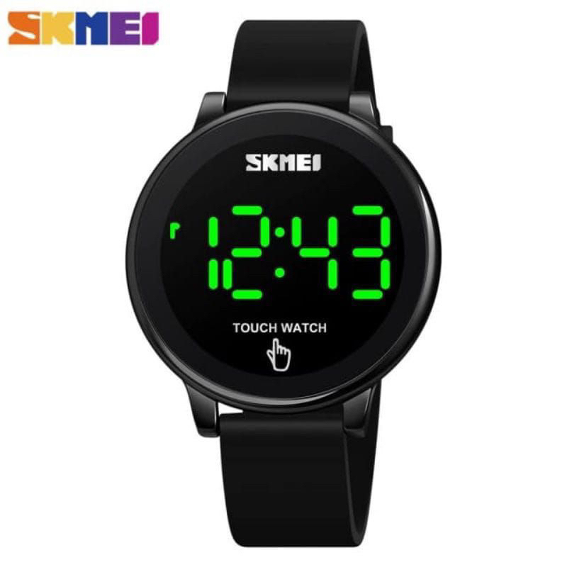 (Grosir)Skmei Jam Tangan pria Digital 1842 Digital Touch Scren Strap Rubber/Karet(Cod Dikirim Jakarta)