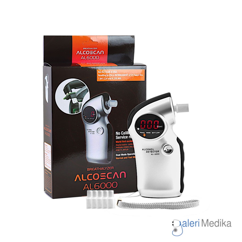 Alcoscan AL-6000 Alat Ukur Kadar Alkohol / Breath Alcohol Konsentrat / Alcoscan Al 6000 / AL6000