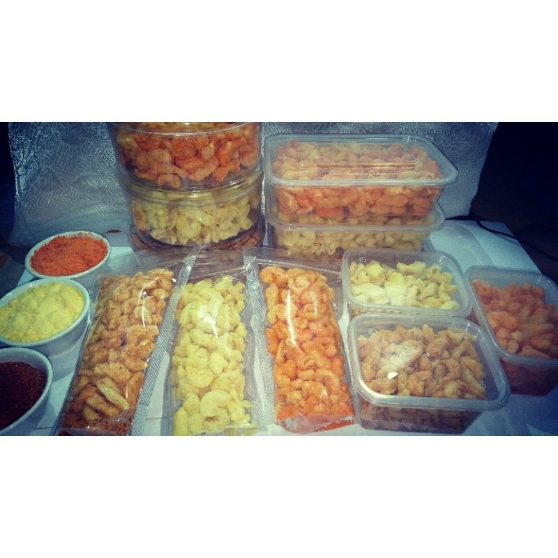 

Makaroni Termurah Paket Hemat isi 12 Pcs ( 3 Pouch 50 gram + 3 Box 50 gram + 3 Box 100 gram + 3 Toples 150 gram)