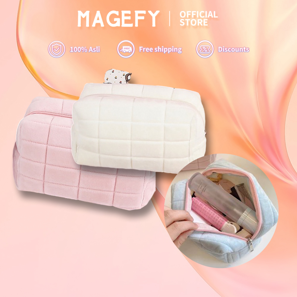 MAGEFY Tas Kosmetik Tempat Pensil Tas Pensil Kapasitas Besar Tas Penyimpanan Alat Tas 1290