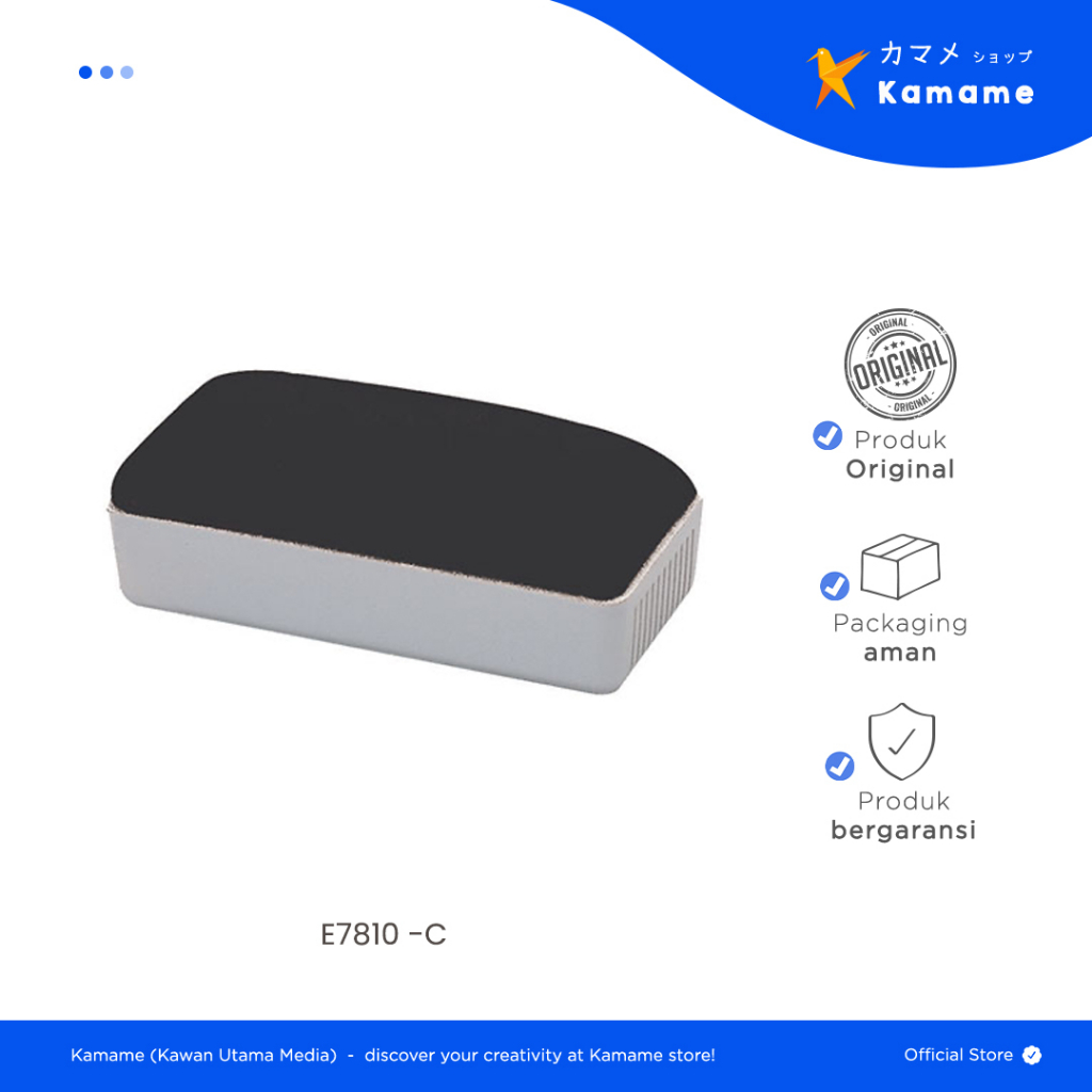 

Deli Whiteboard Eraser - Penghapus Papan Tulis 7810 - Kamame