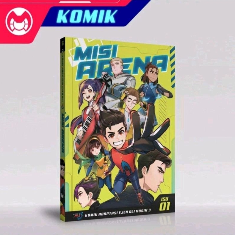 Komik Ejen Ali Musim 3 : Isu 01 "MISI ARENA"