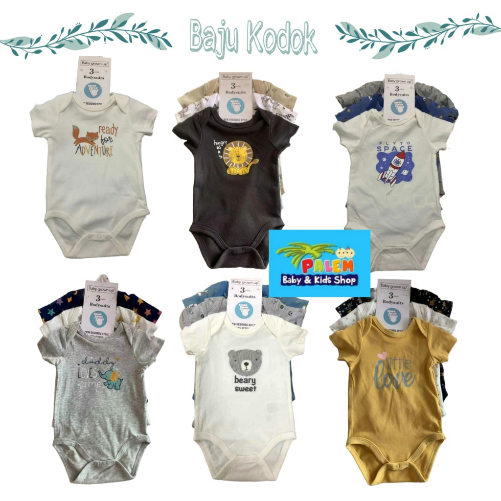 Jumper Catell Love 3in1 &amp; 6in1 Baby girl (SNI) Lengan Pendek  usia Newborn-9 Bulan