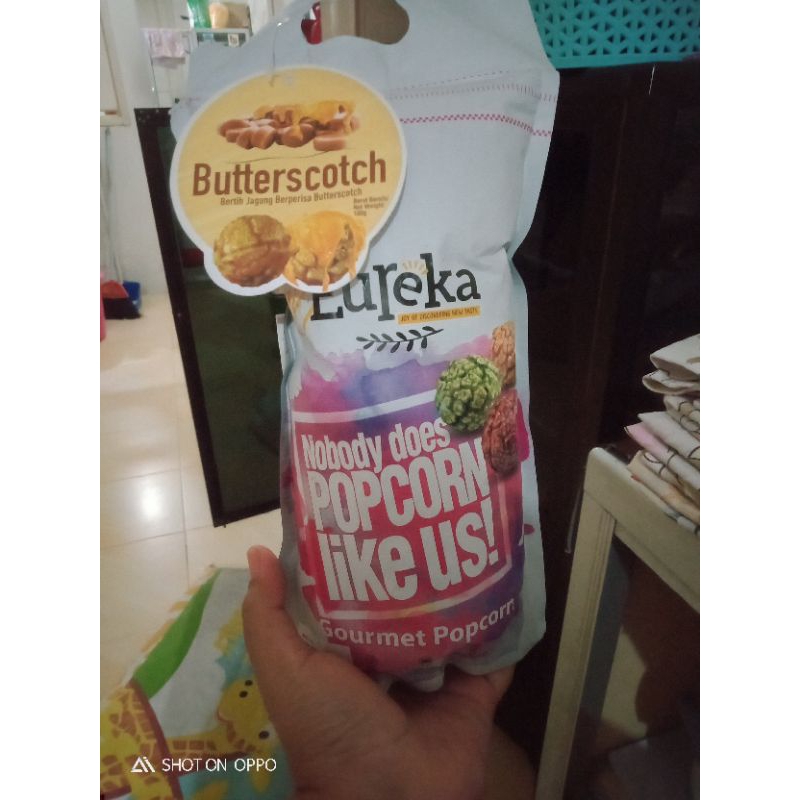 

popcorn eureka butter scotch