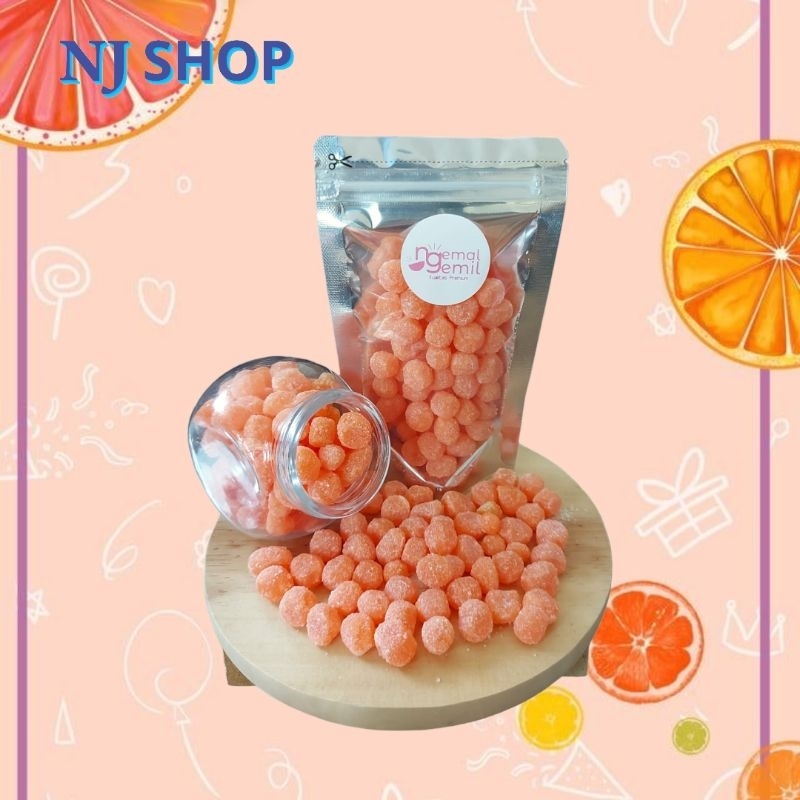 [Permen Original] - Permen Rasa Jeruk Tabur Gula Kualitas Premium