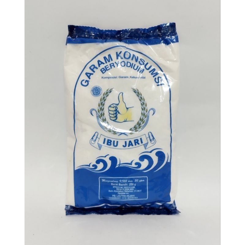 

Garam Masak Ibu Jari [250 Gram] ~ Garam Konsumsi Beryodium