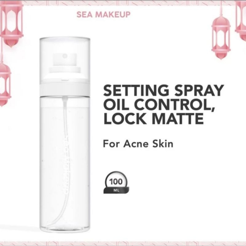 SEA MAKEUP LOCK IT MATTE ACNE SETTING SPRAY MAKE UP