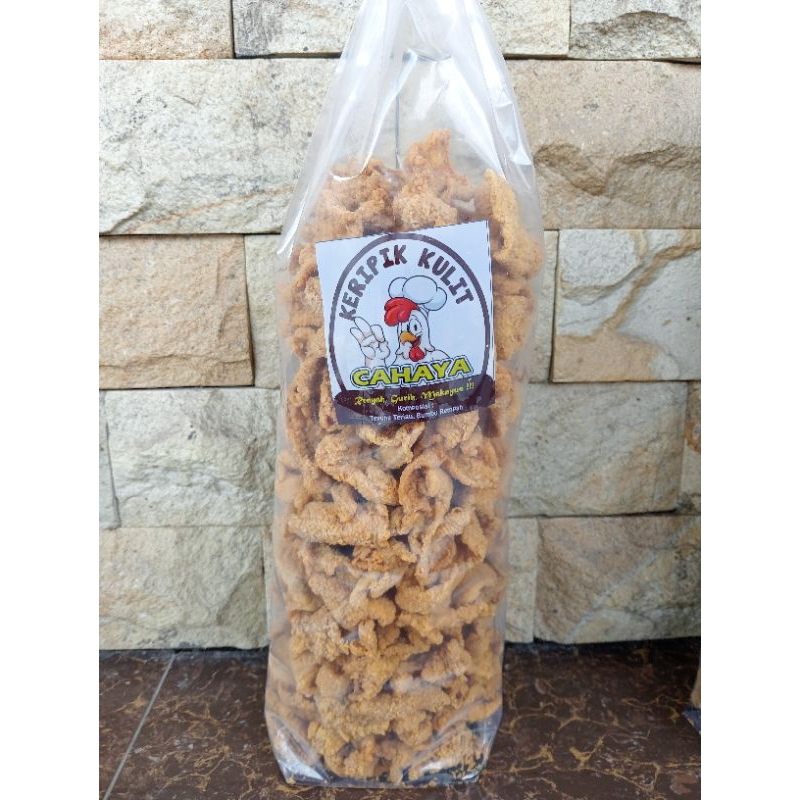

KULIT AYAM CRISPY RENYAH GURIH ENAK MURAH KEMASAN 1KG