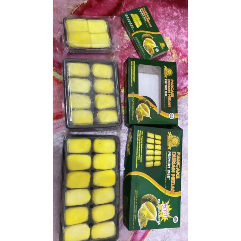 Pancake Durian Ucok Premium isi 4 pcs