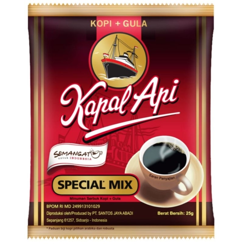 

KOPI KAPAL API | kapal api spesial mix Renceng 10sachet 24gr