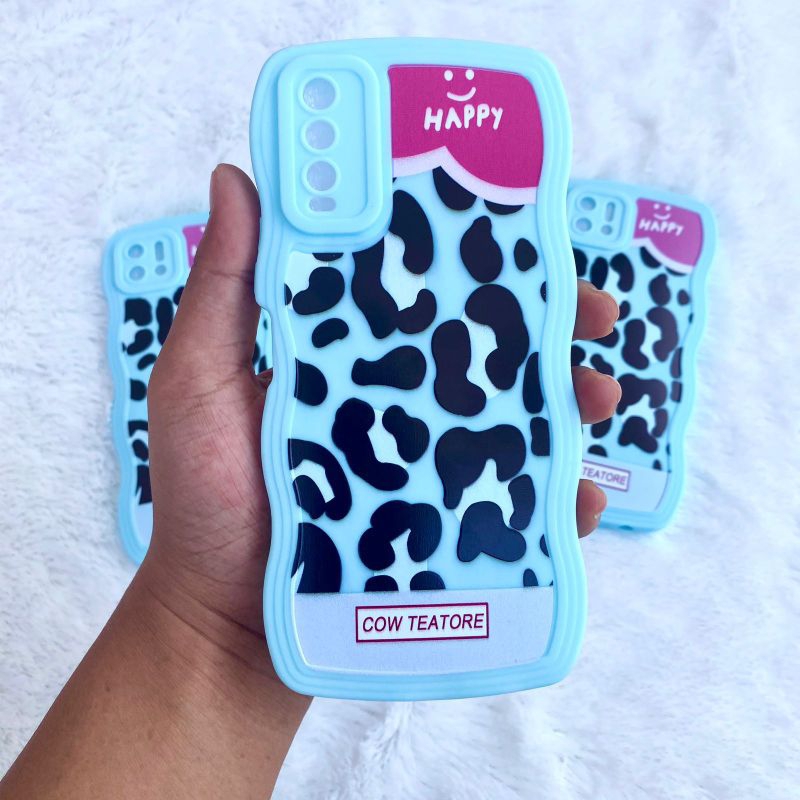 C025 SOFT CASE CUTE GELOMBANG SAPI COW OPPO A5S A7 A11K A12 A3S A1K A15 A15S A16 A16S A16K A16E A17 