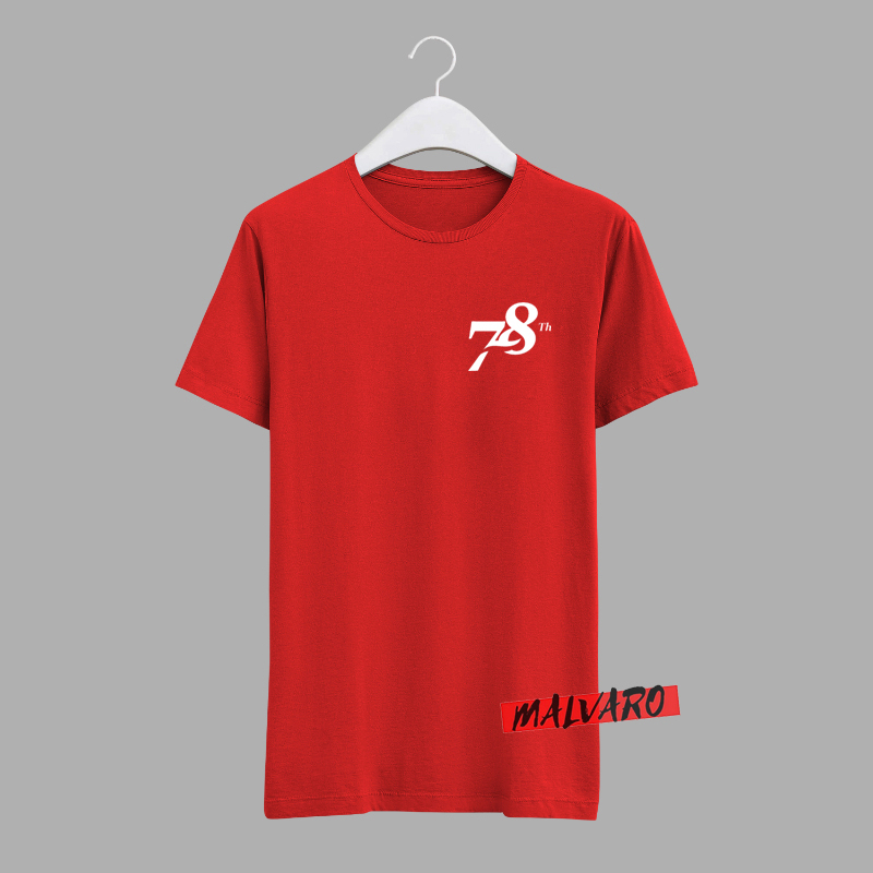 MALVARO-BAJU HUT RI 78/ KAOS HUT RI INDONESIA 78/ KAOS PANITIA 17 AGUSTUS IND-4