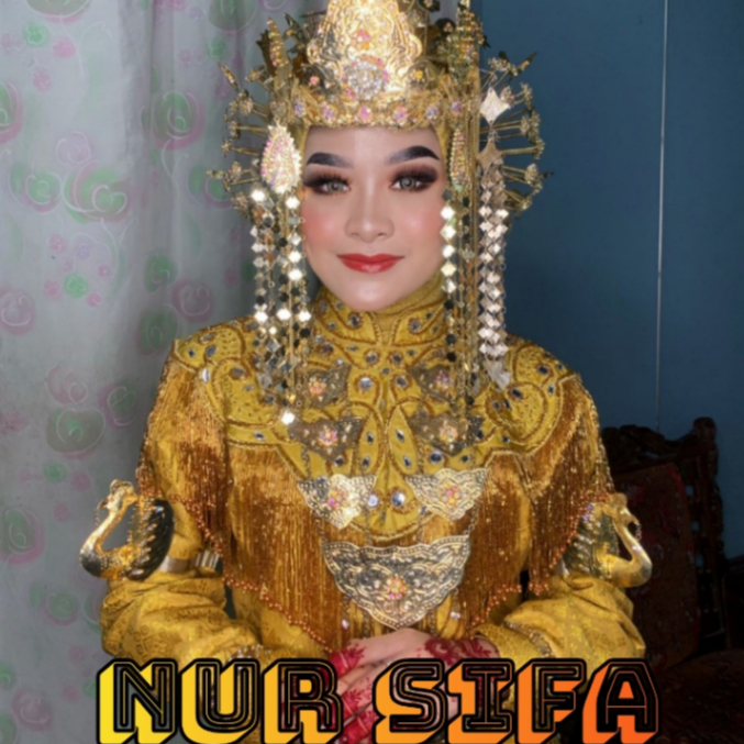 Teratai Adat NEW Payet Jepang Aksesoris pengantin wanita dan pria budaya Indonesia penari fashion mo