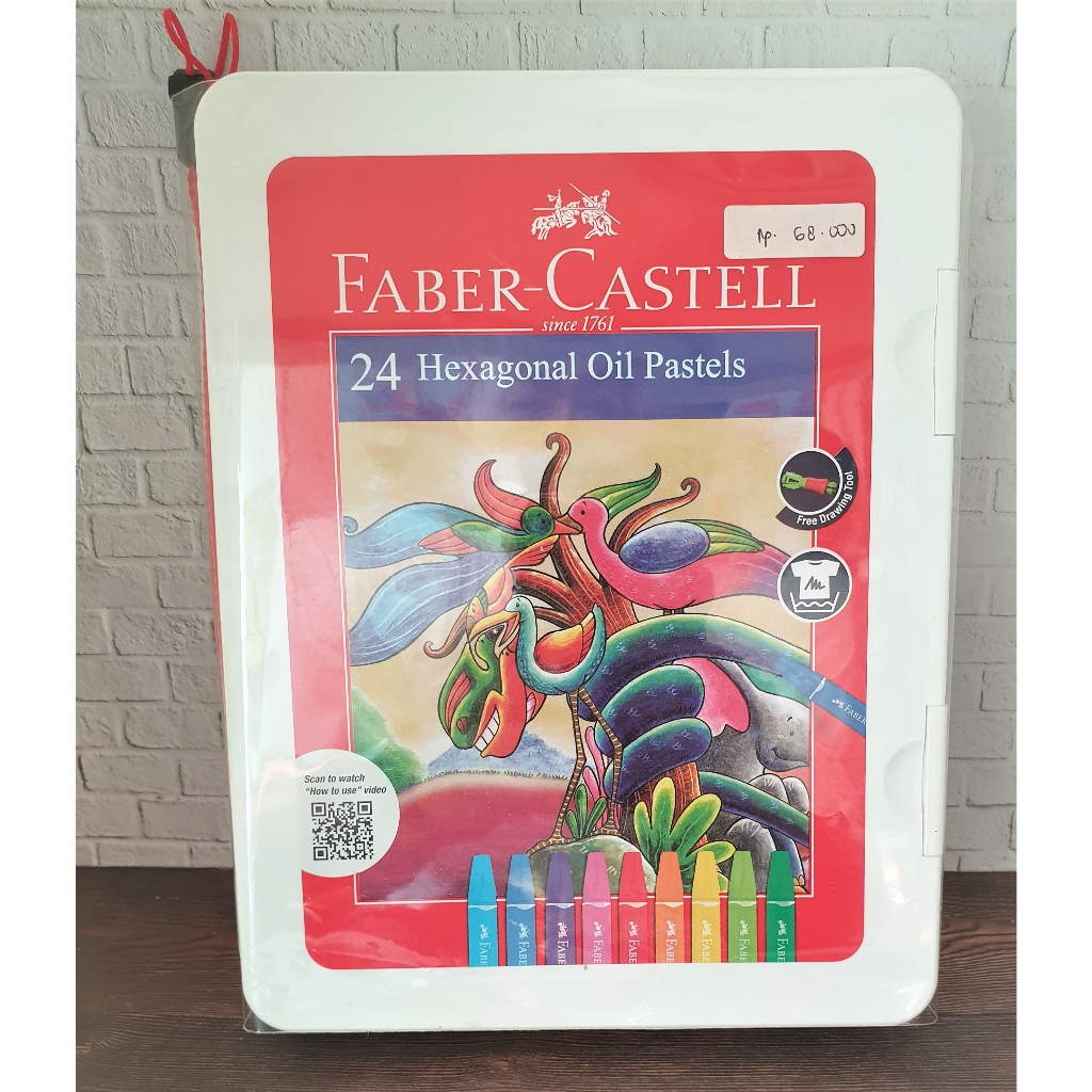 

FABER-CASTELL HEXAGONAL OIL PASTEL SET 24