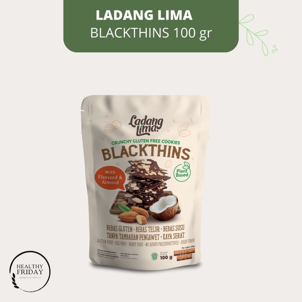 

Ladang Lima - Blackthins - Kukis Bebas Gluten