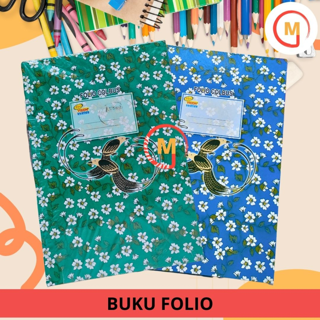 

Buku Folio (Isi 50/100/200/300)