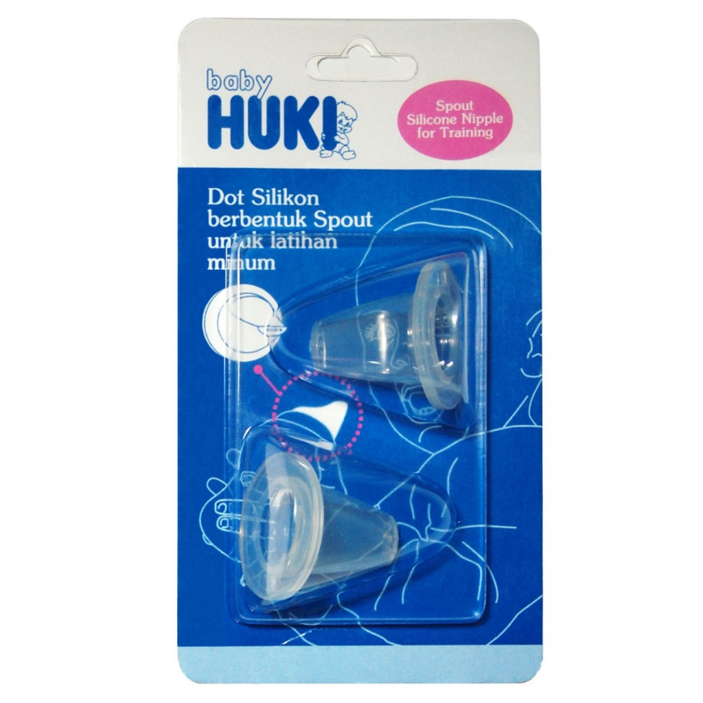 Huki Spout Silicone Nipple 2 pcs