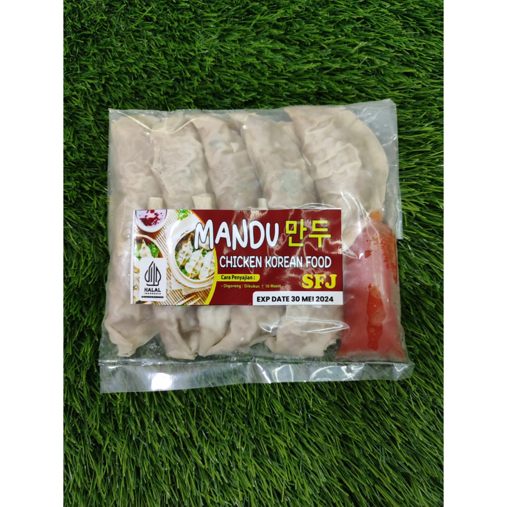 

Mandu ayam korean food isi 10 300 Gram