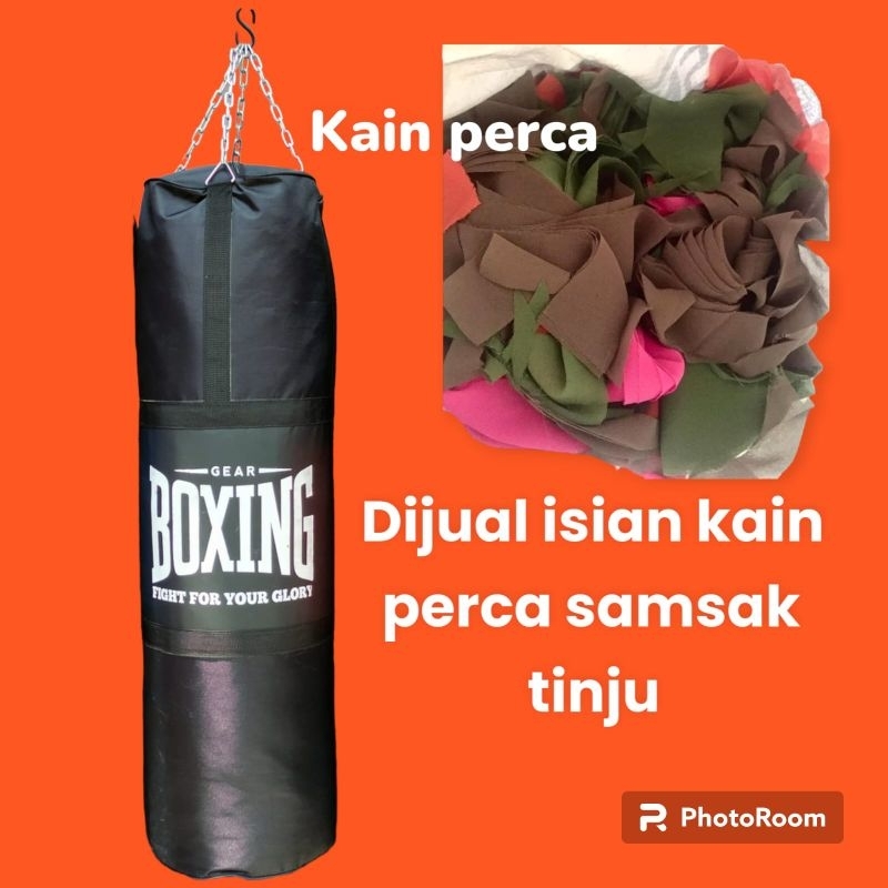 ISIAN SAMSAK TINJU BAHAN KAIN POTONGAN KAIN PARCA 1kg isi Samsak tinju Muaythai Boxing