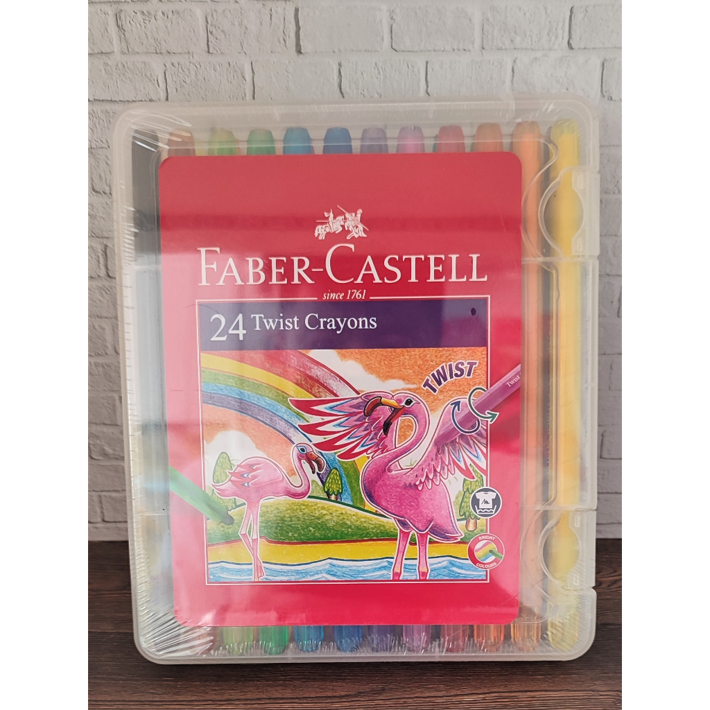 

FABER-CASTELL TWIST CRAYONS SET 24