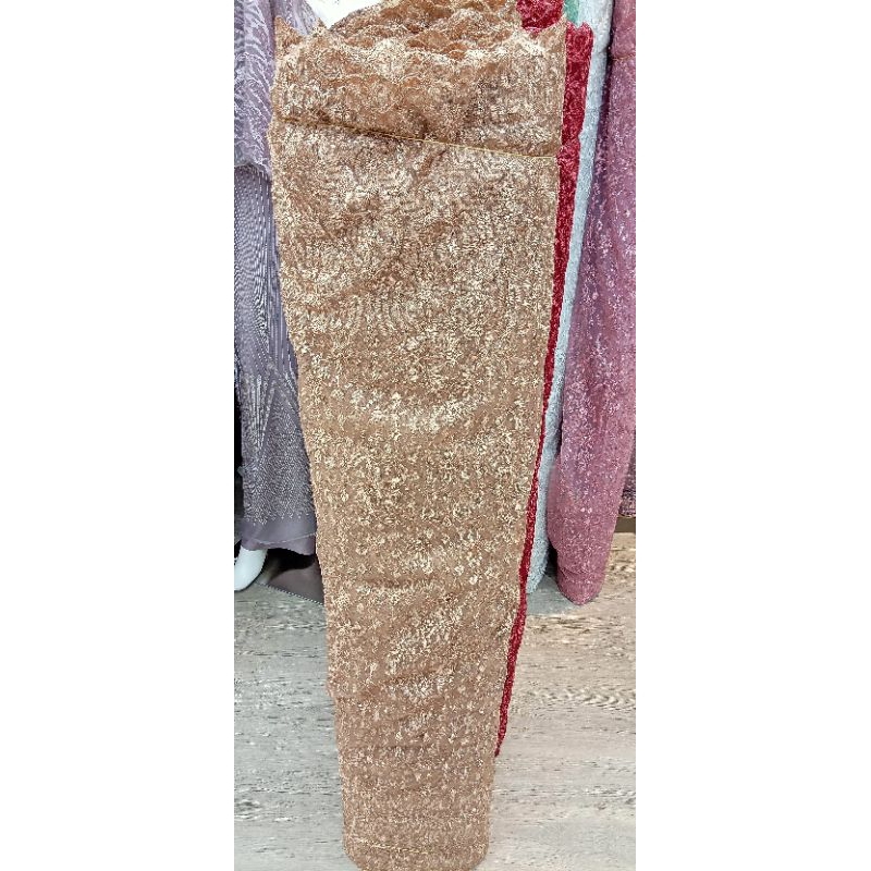 Tulle Motif Gliter Meteran Murah