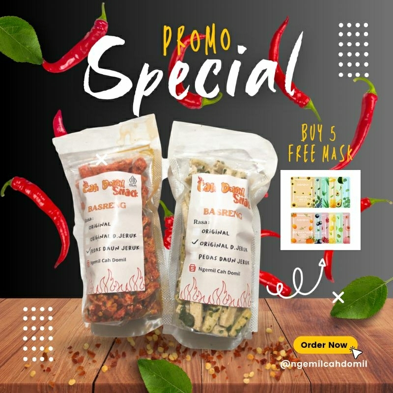 

Basreng Pedas Daun Jeruk