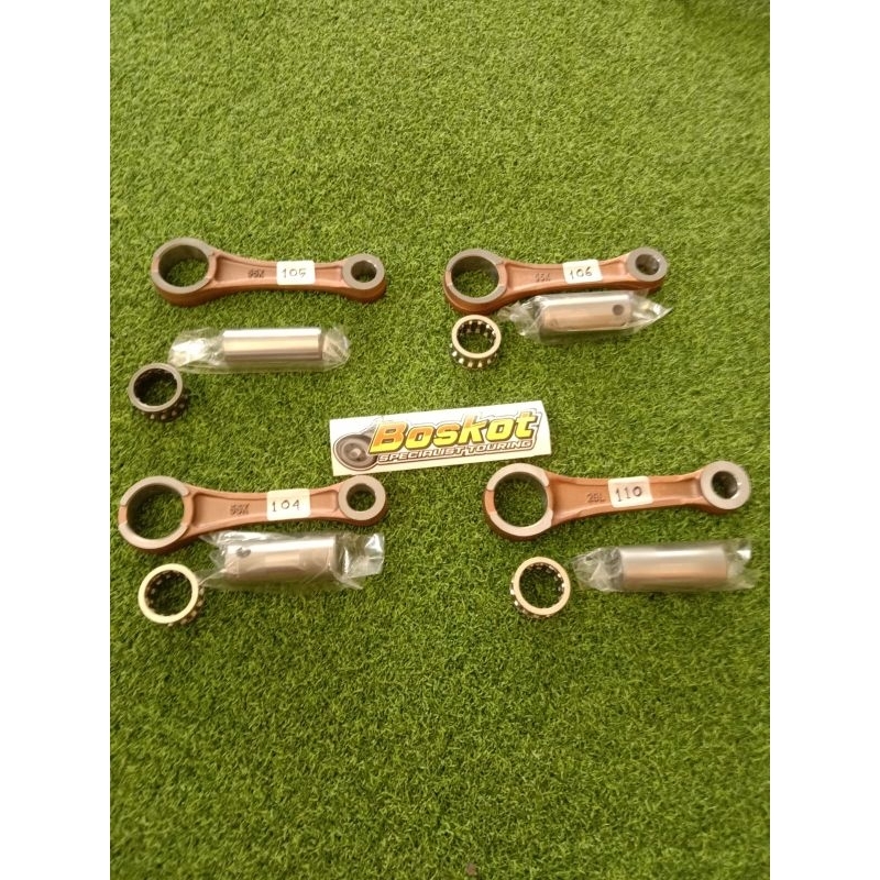 STANG PISTON RXZ CONROD SEHER PIN 15  RACING BAHAN STROKE UP STANG SEHER CUSTOM NINJA RXZ YAMAHA Z12