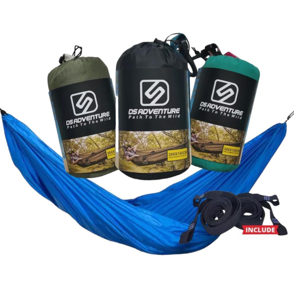 Hammock single ultralight salewa Ds Adventure - hammock camping outdoor - hammock ayunan - hammock ayunan pohon - hammock ayunan gantung - hammock salewa - hammock ayunan gantung - hammock ayunan pohon - hammock ayunan dewasa