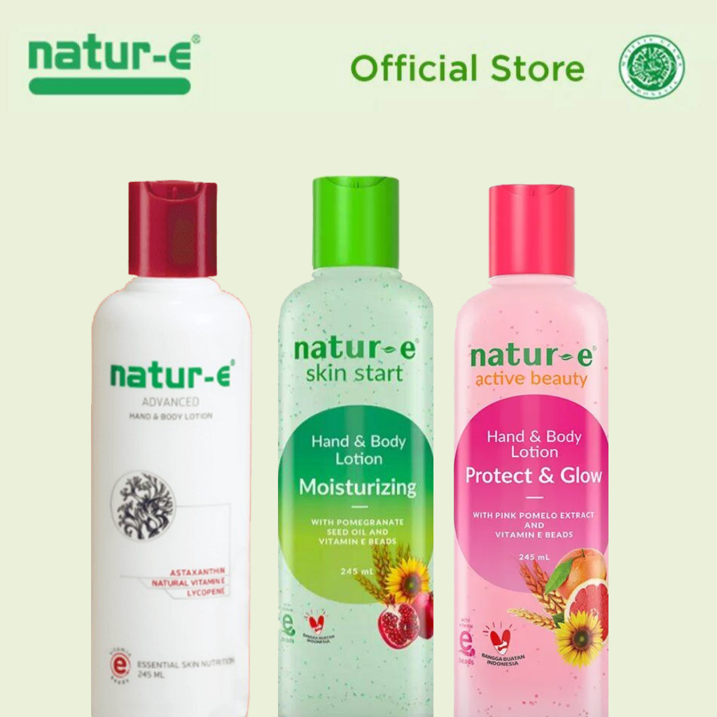 NATUR-E HAND &amp; BODY LOTION /ADVANCED/SKIN START/PERFECT&amp;GLOW