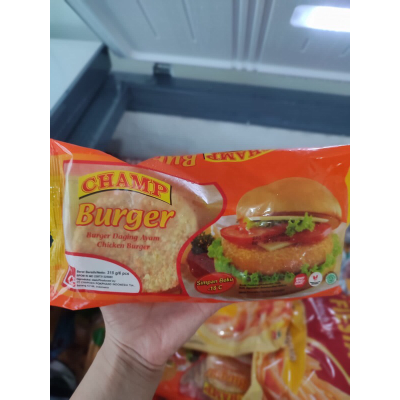 

BURGER AYAM CHAMP 315 G